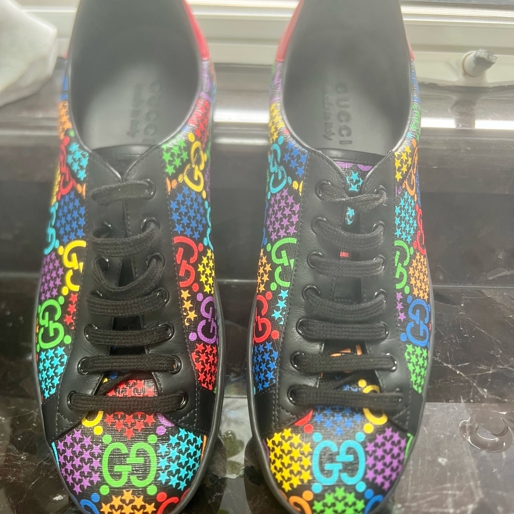 Gucci Multicolor Logo Sneakers